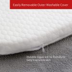 Baby Bassinet Mattress Topper with Waterproof Bamboo Cover 15" x 30" x 1.5", Breathable Oval Bassinet Mattress Pad Ultra Soft, Fit Many Cradle Brand and Style - Image 4